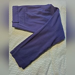 J.Crew Stretch, Side Zip Pants in Navy, size 4